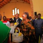 Hon. Eng. Jonard Asiimwe Donates 400 Bags of Cement for Bujumbura Hospital and Supports Education in Hoima